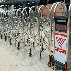 Cổng Xếp Tự Động V02