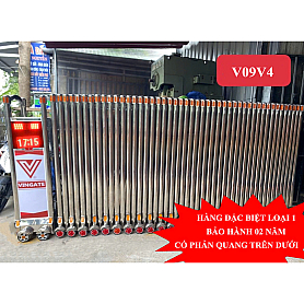 Cổng Xếp Inox V09V4