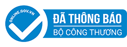 Logo đã thông báo website với Bộ Công Thương